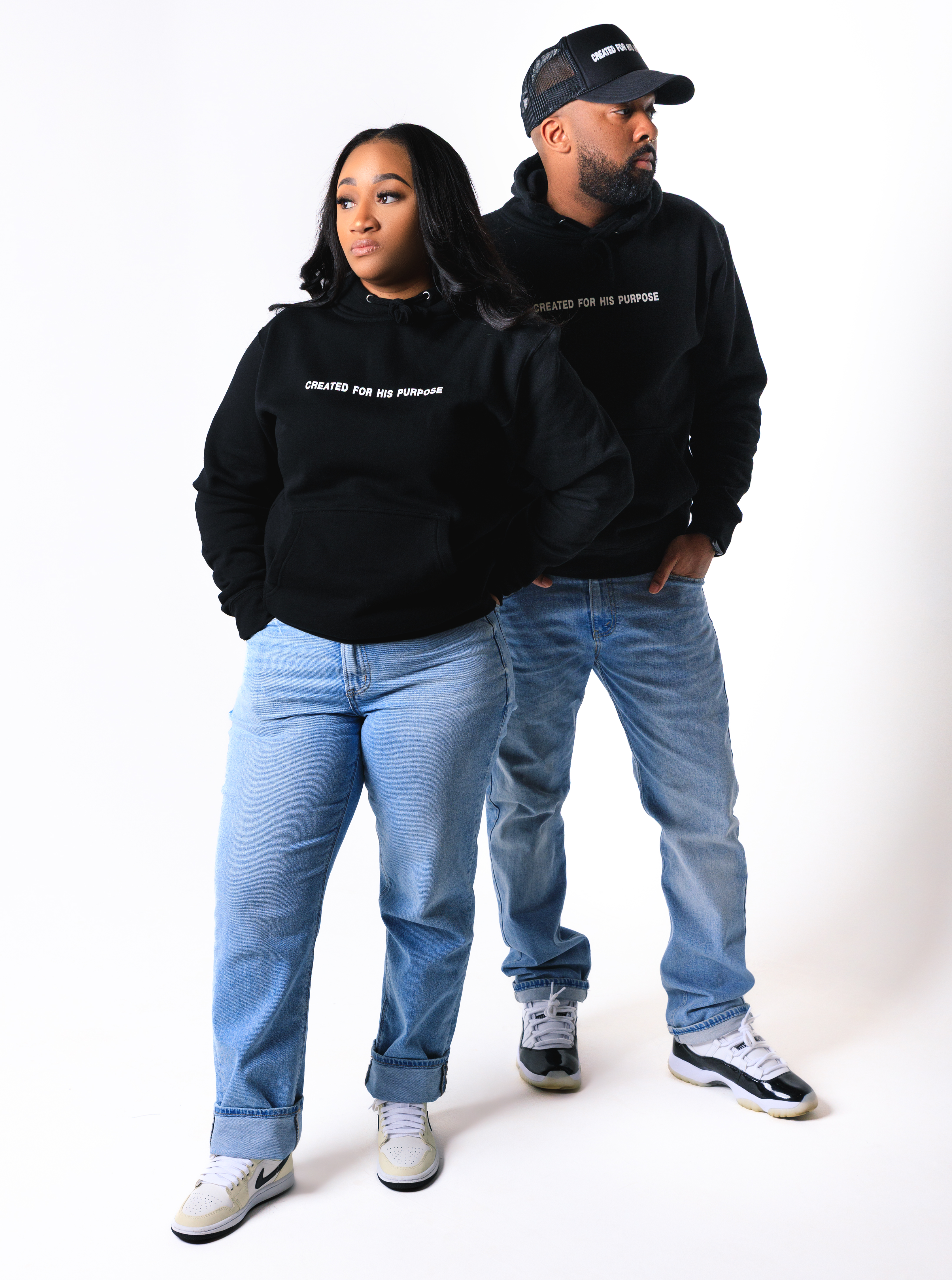 CREATED FOR HIS PURPOSE (BLACK)
