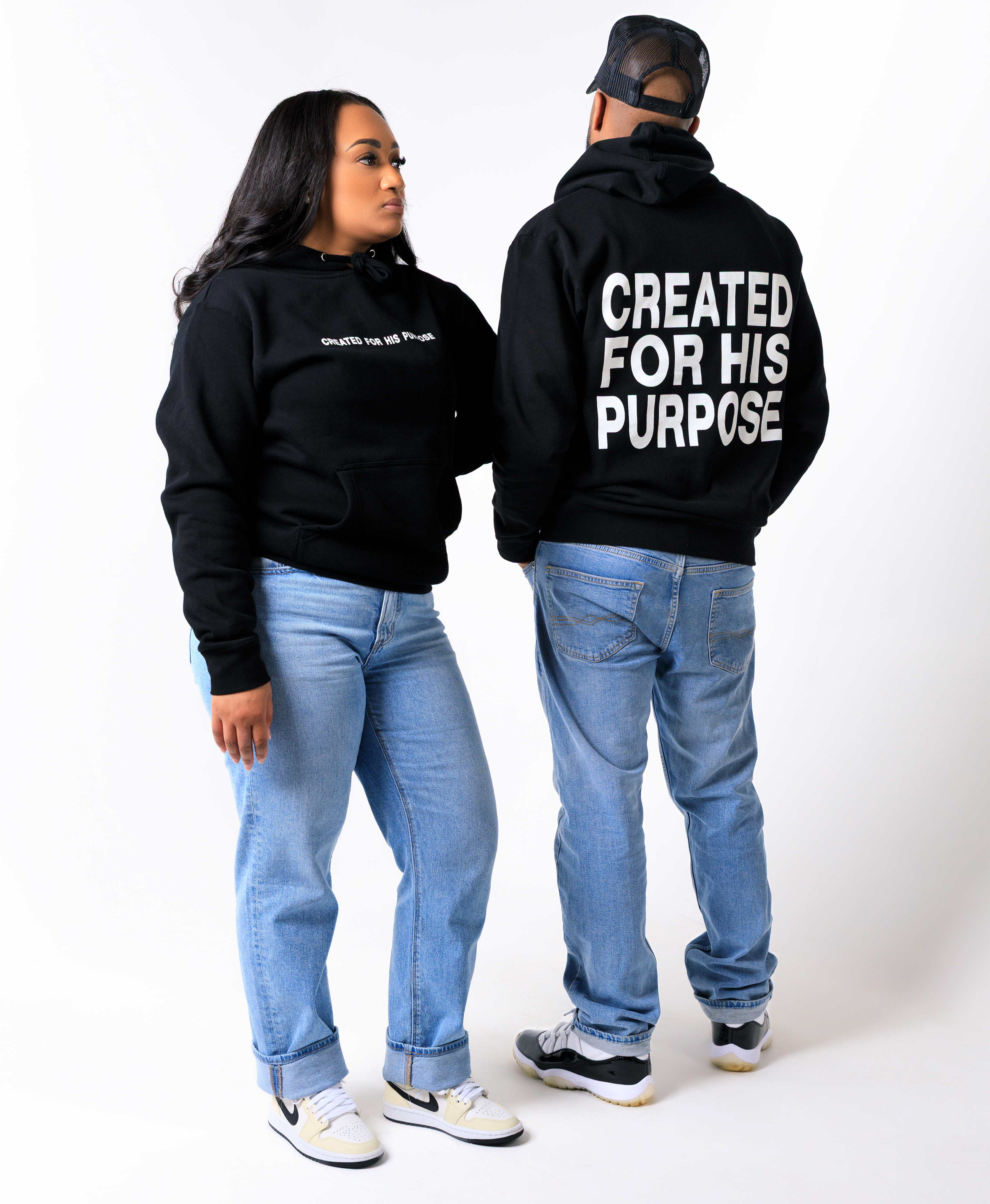 CREATED FOR HIS PURPOSE (BLACK)