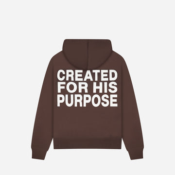 CREATED FOR HIS PURPOSE (BROWN)