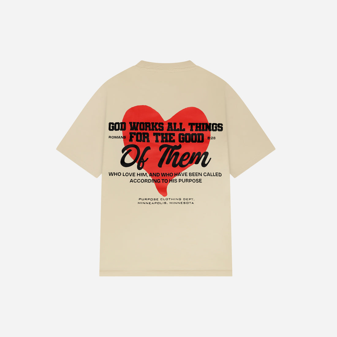 FOR MY GOOD TEE (CREAM)