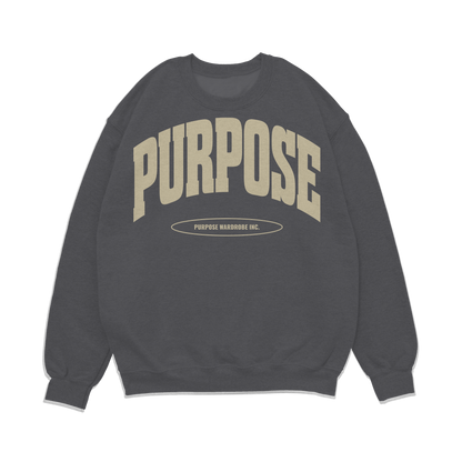 PURPOSE X PROMISE CREW (CHARCOAL)