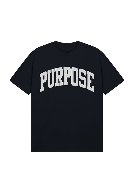 ESSENTIAL PURPOSE TEE - CORE BLACK