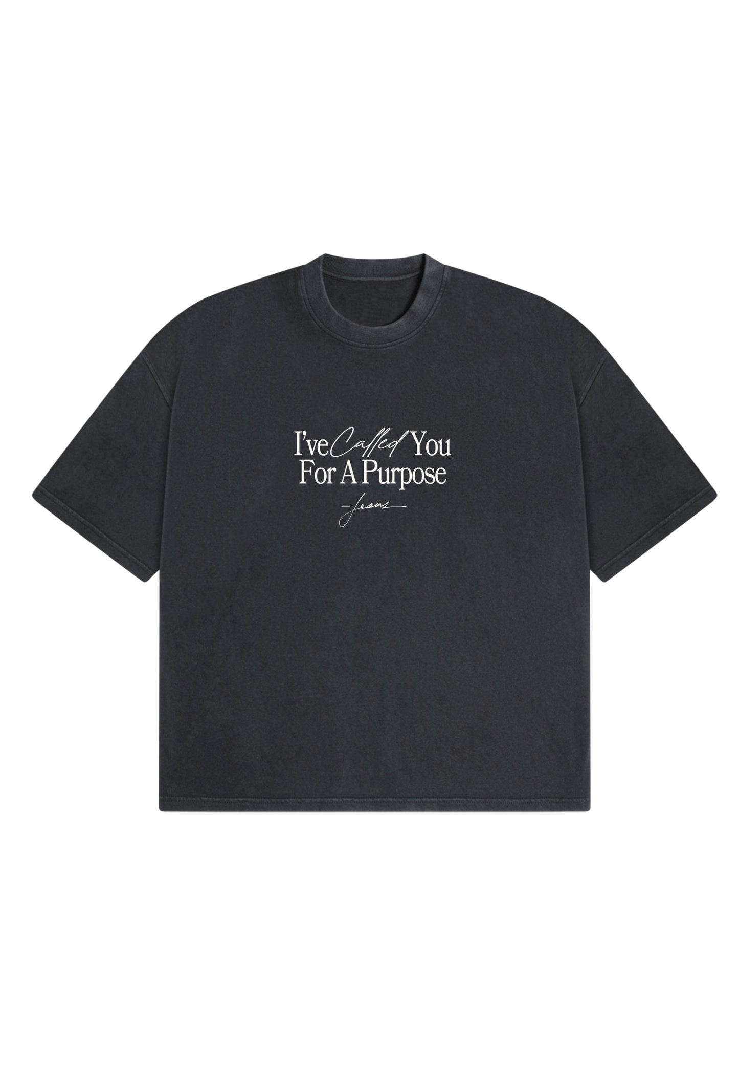 CALLED & CHOSEN TEE – VINTAGE BLACK