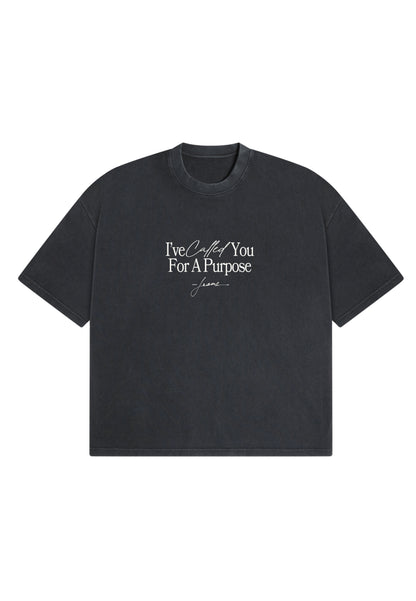 CALLED & CHOSEN TEE – VINTAGE BLACK