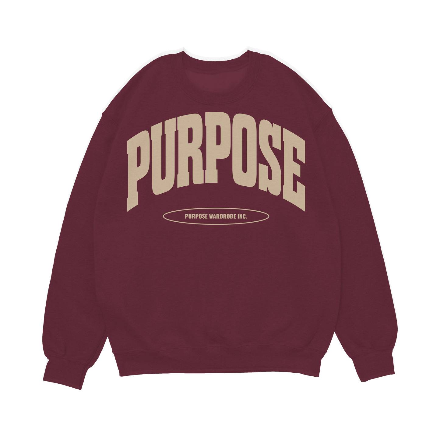 PURPOSE X PROMISE CREW (MAROON)