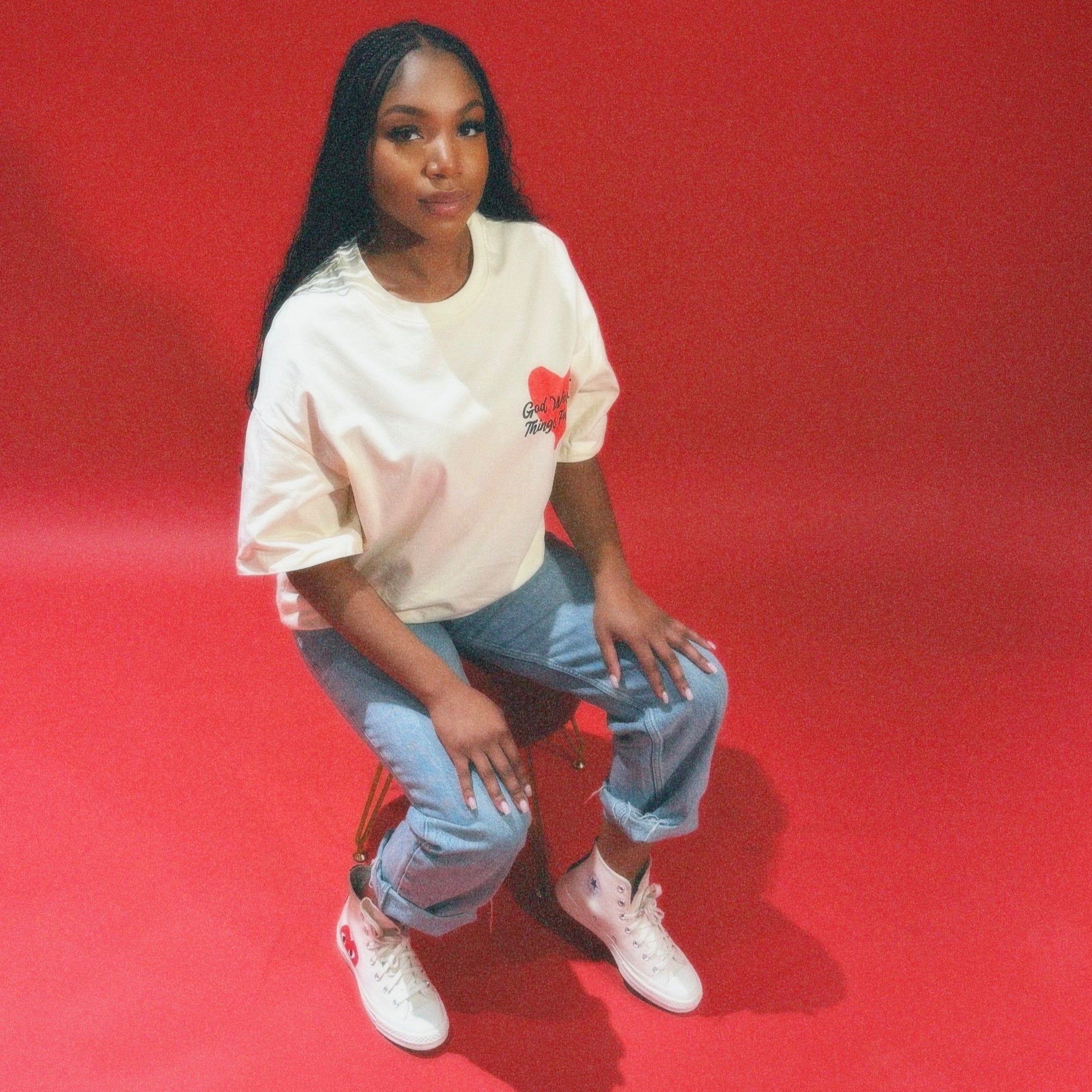 FOR MY GOOD TEE (CREAM)